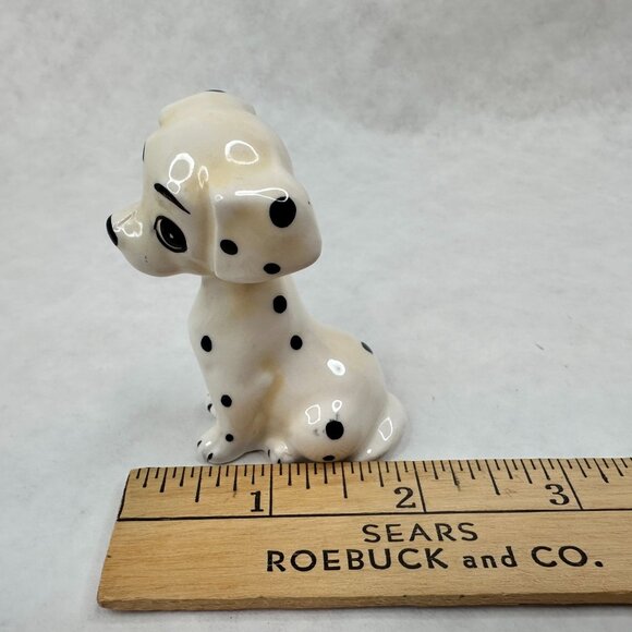 VTG Disney 101 Dalmatians 1960's‎ Japan Ceramic Figurines Set Of 3 Hand-Painted - Picture 9 of 16